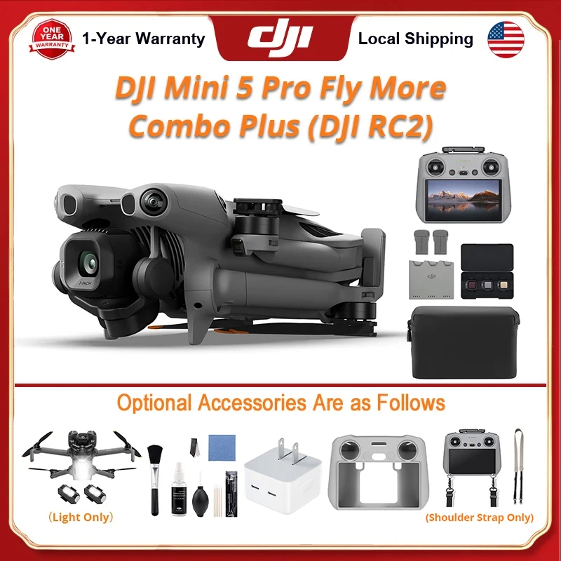 Drone Kit With Camera - DJI Mini 5 Pro Fly More