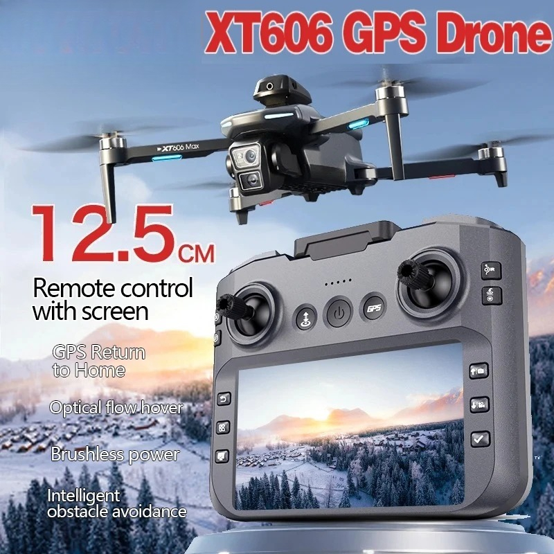 Dron GPS Original XT606 MAX 4k - Drone Kit Professional reseña y precio