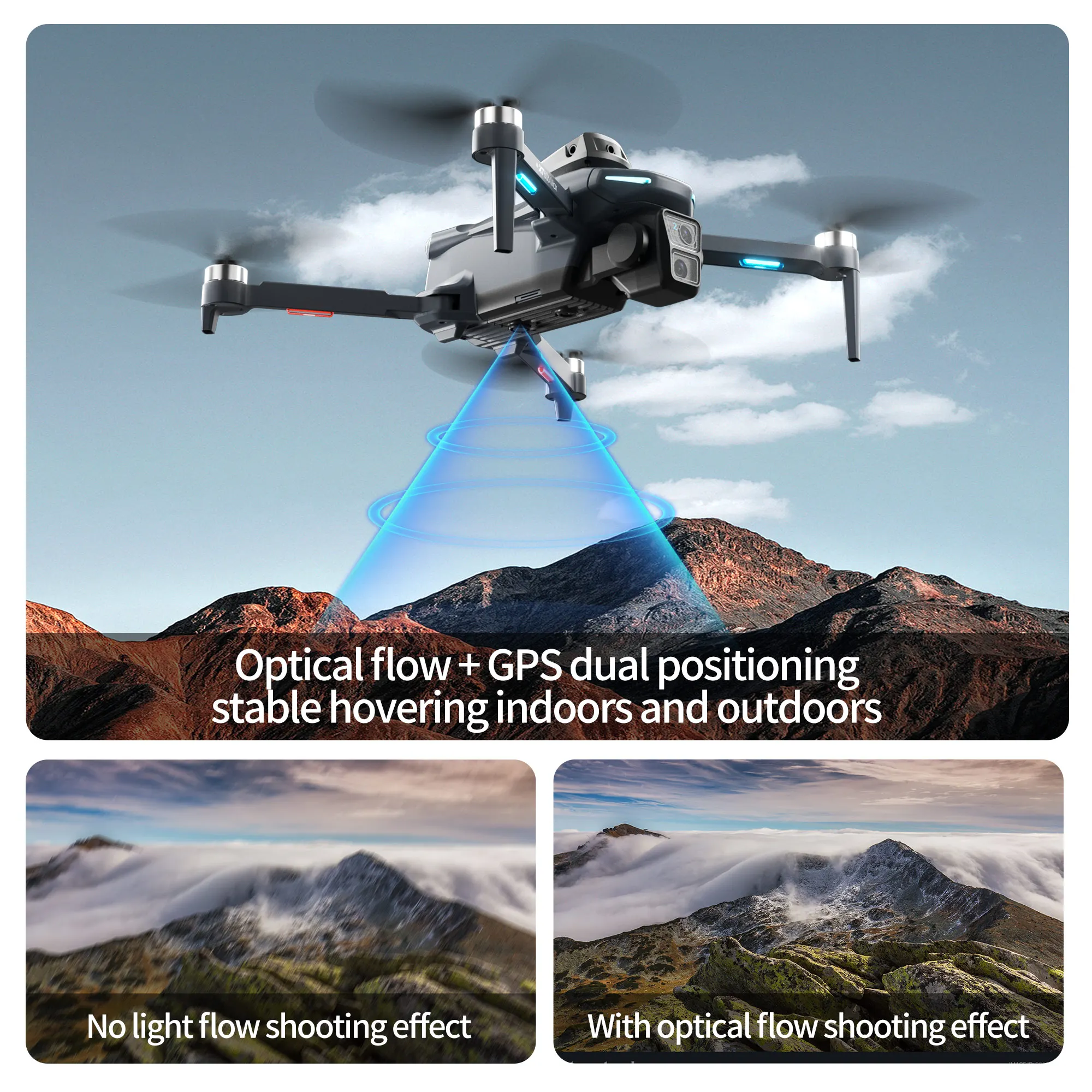 Dron GPS Original XT606 MAX 4k - Drone Kit Professional reseña y precio