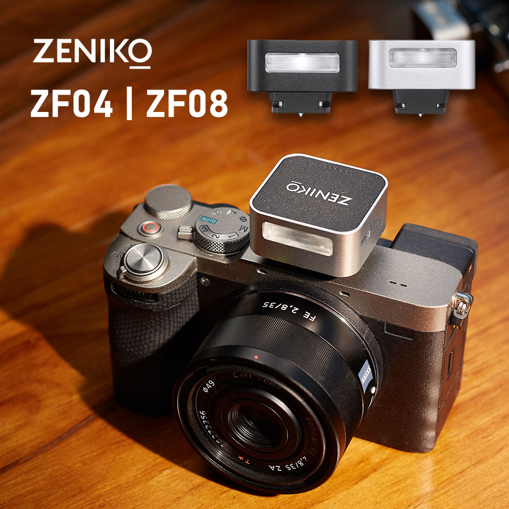 ZENIKO ZF04 ZF08 Mini Flash de - Canon Camera Eos R8 reseña y precio