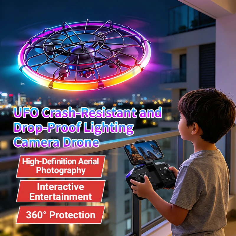 Dron RC JJRC H145 UFO con Lent - Drone Kit With Camera reseña y precio