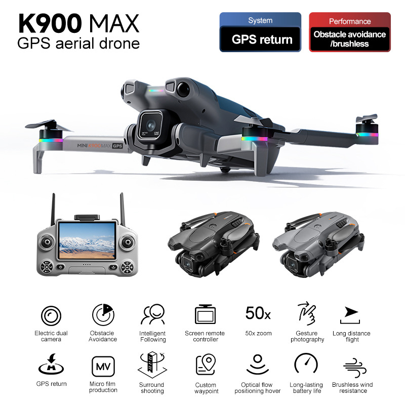 Kit de Dron K900 Max con Panta - Drone Kit With Camera reseña y precio